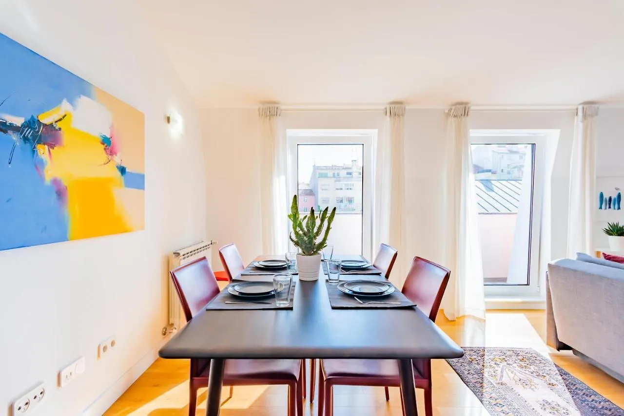 Lisbon Center Penthouse Apartment Portugal
